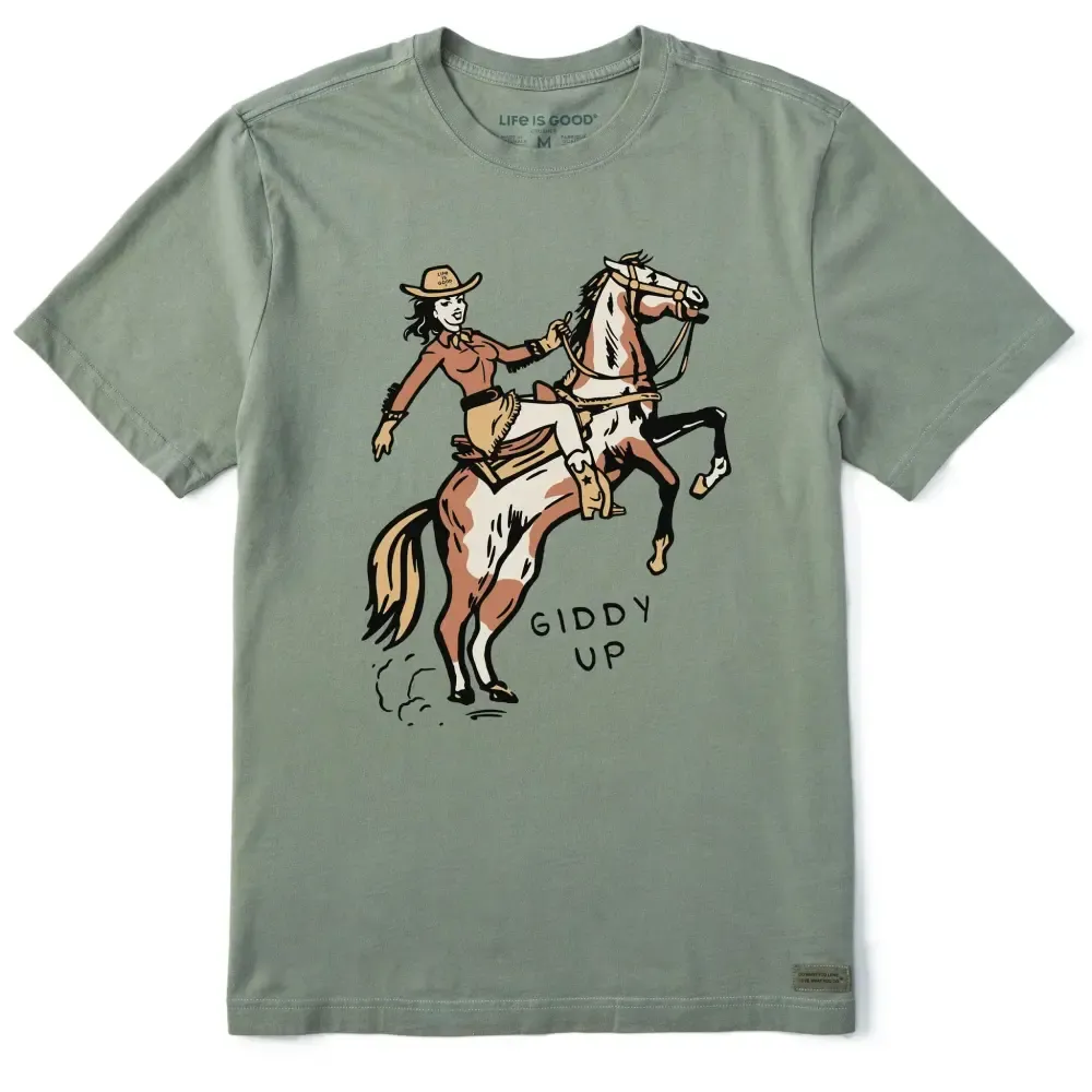 Men's Giddy Up Short Sleeve Crusher Tee