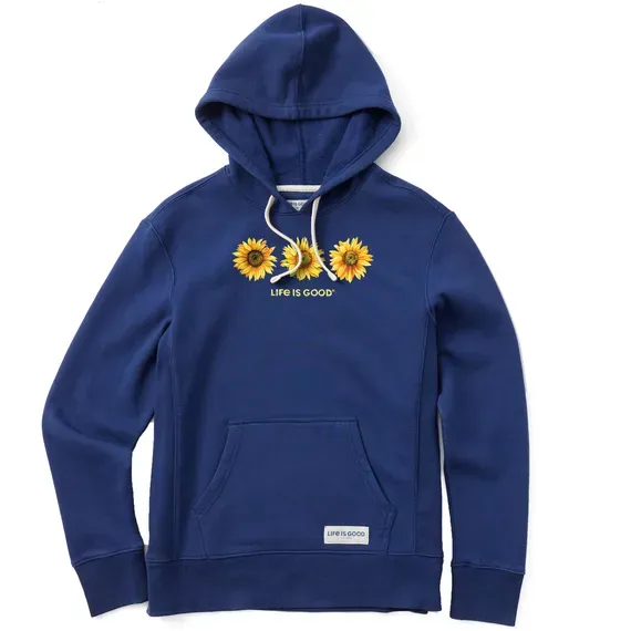 Women's 3 Sunflowers Simply True Fleece Hoodie