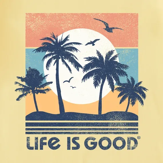 Men's Beachy Palms  Crusher Tee
