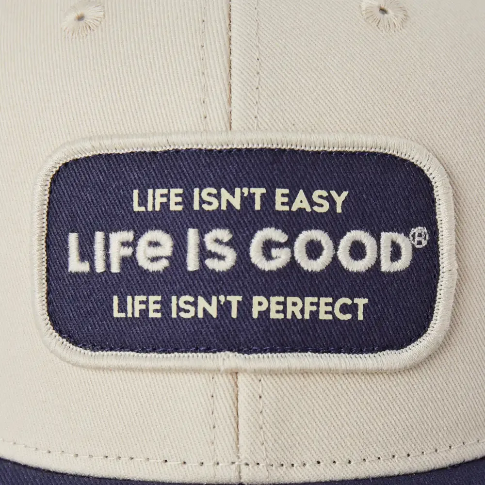 Adult Unisex Life Isn't Perfect Patch Trucker