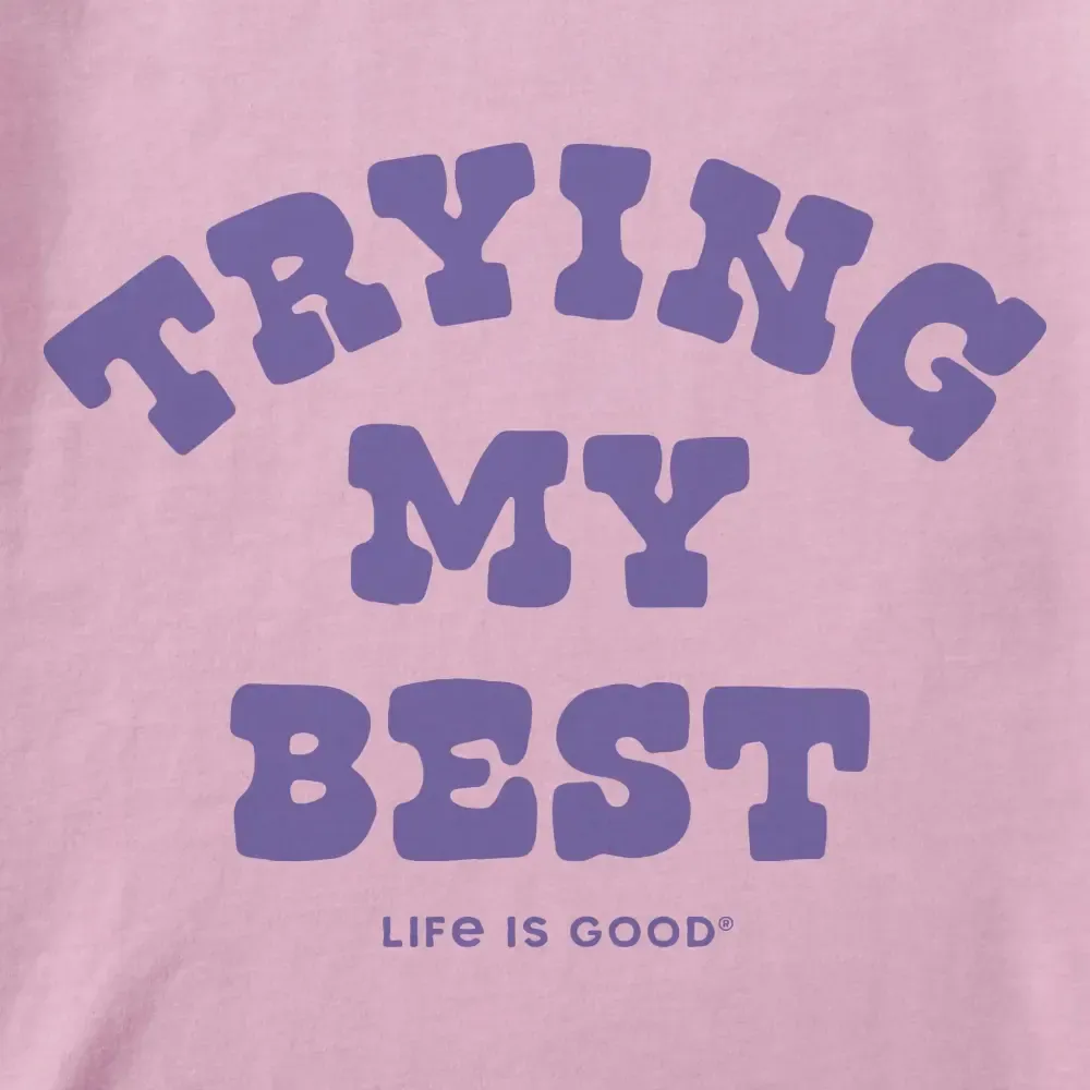 Women's Trying My Best Short Sleeve Tee