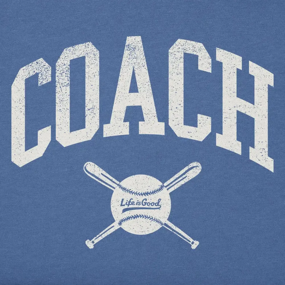 Women's Baseball Coach Short Sleeve Tee