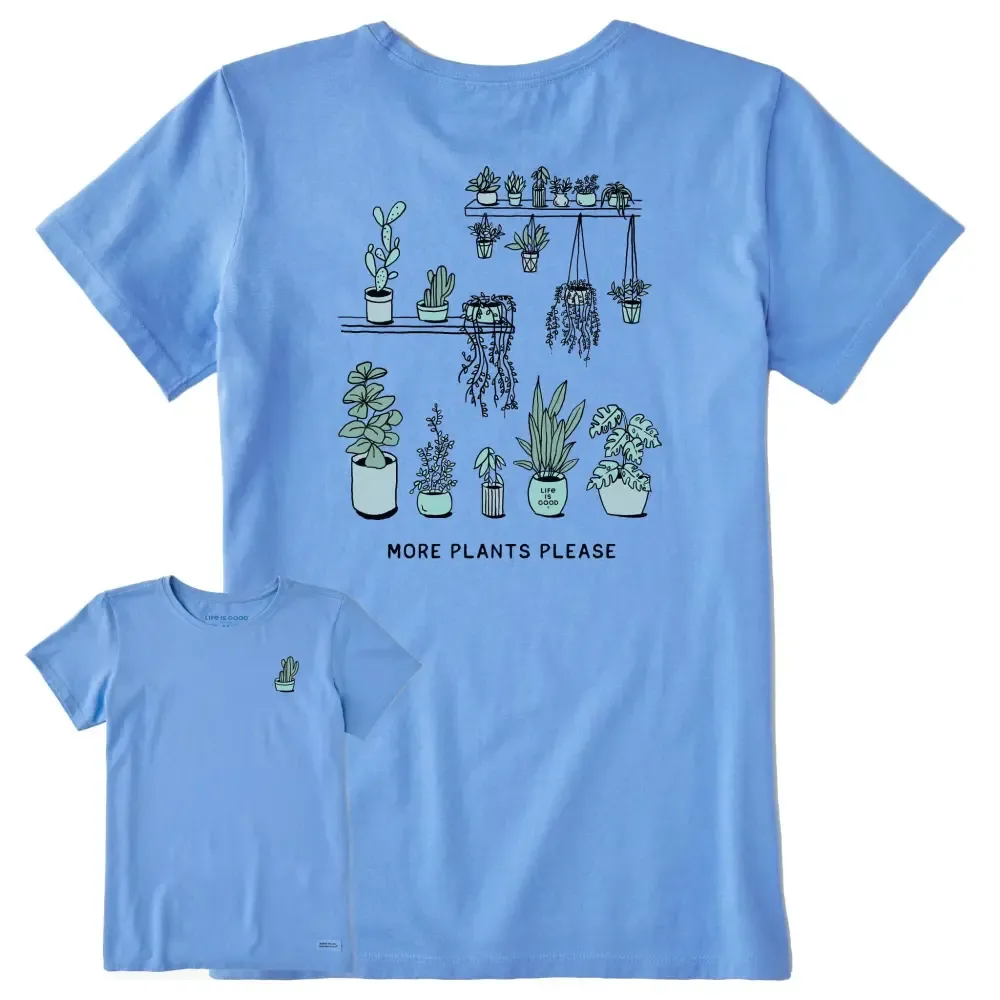Women's More Plants Please Short Sleeve Tee