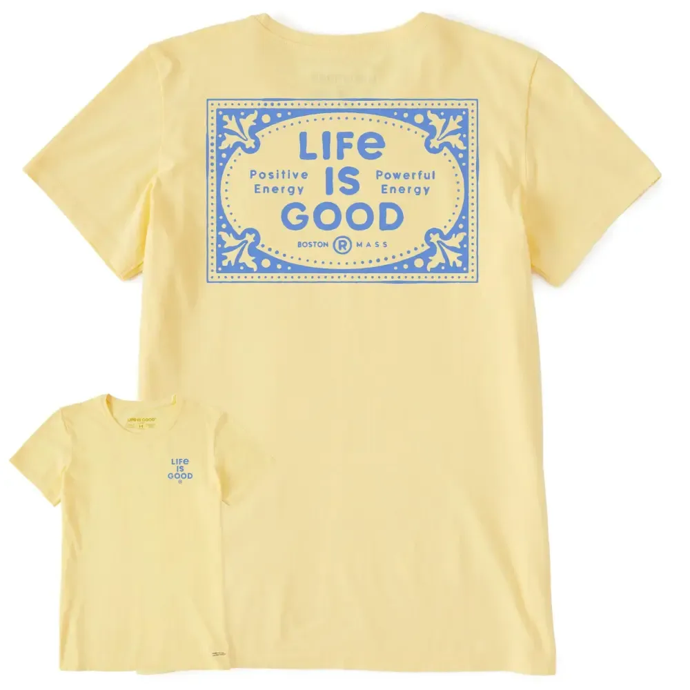 Women's Powerful Energy Emblem Short Sleeve Tee