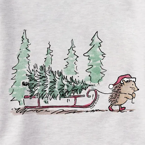 Women's Hedgehog Sled Simply True Fleece Crew