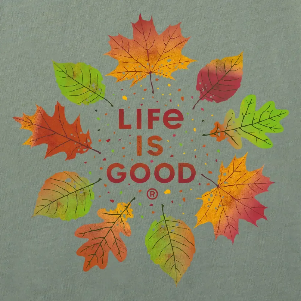 Women's Autumn Circle Short Sleeve Crusher Tee