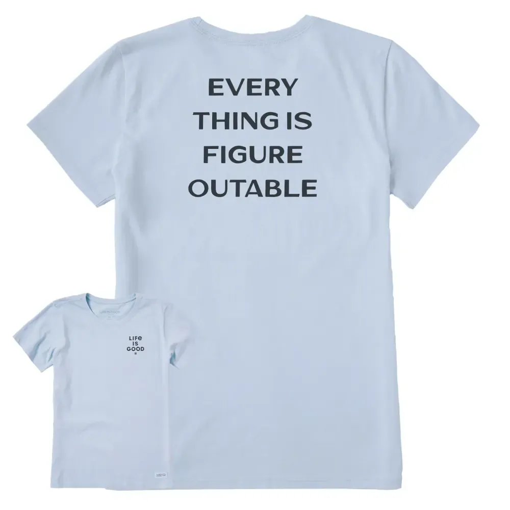 Women's Bert's Figureoutable Short Sleeve Crusher Tee