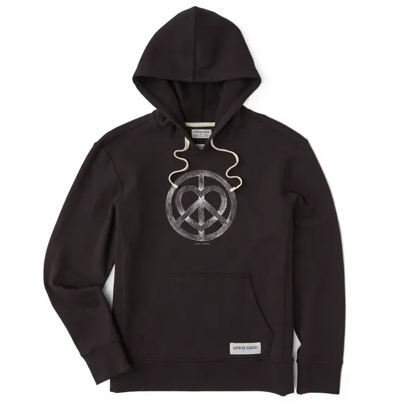 Women's Peace and Love Pencil Simply True Fleece Hoodie