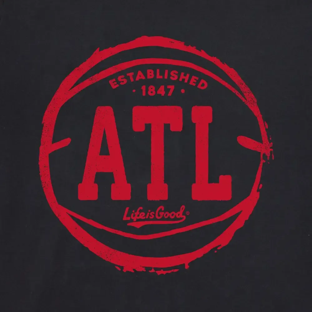 Women's Atlanta Basketball Short Sleeve Crusher Tee