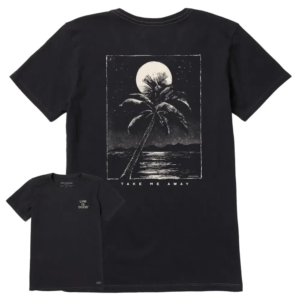 Women's Take Me Away Palm Short Sleeve Tee