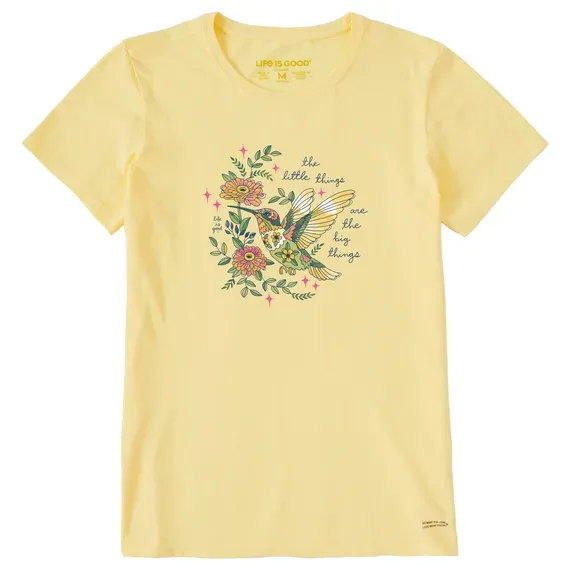Women's Little Thing Hummingbird Short Sleeve  Tee