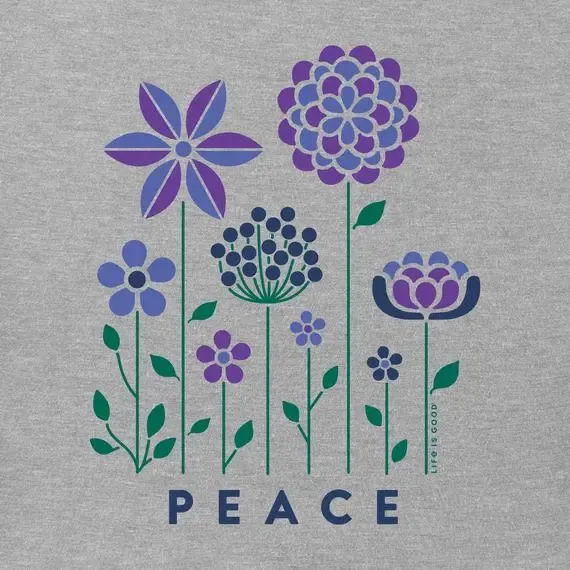 Women's Peace Garden  Crusher Vee