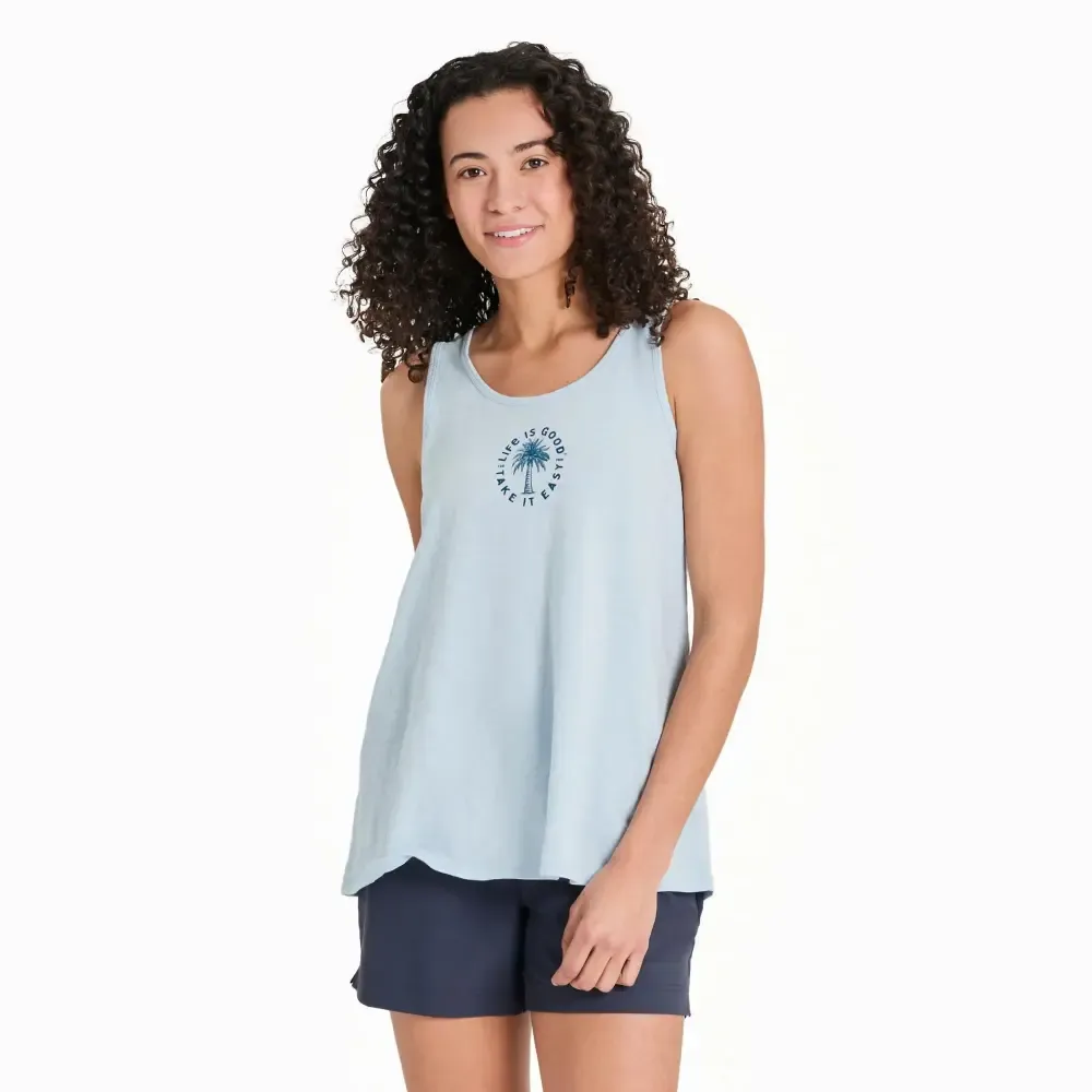 Women's Take it Easy Palm Slub Easy Fit Tank