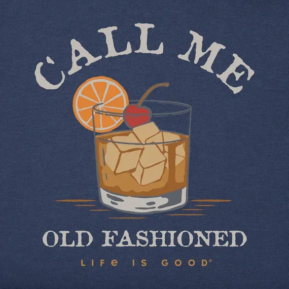 Men's Call Me Old Fashioned Short Sleeve  Tee