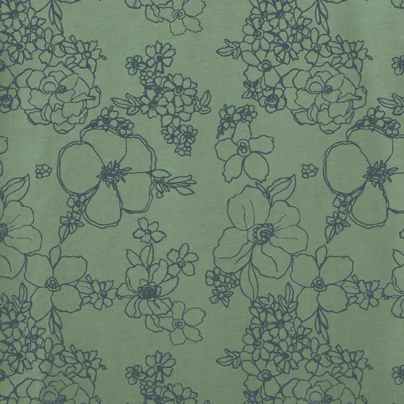 Women's Floral Garden Pattern Crusher-LITE Easy Tee