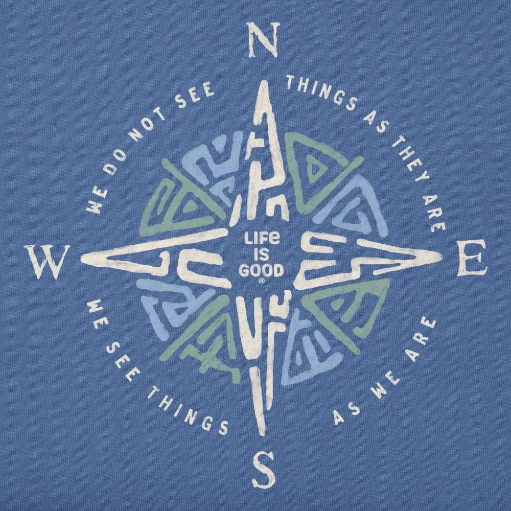 Men's Tribal Compass Short Sleeve Crusher Tee