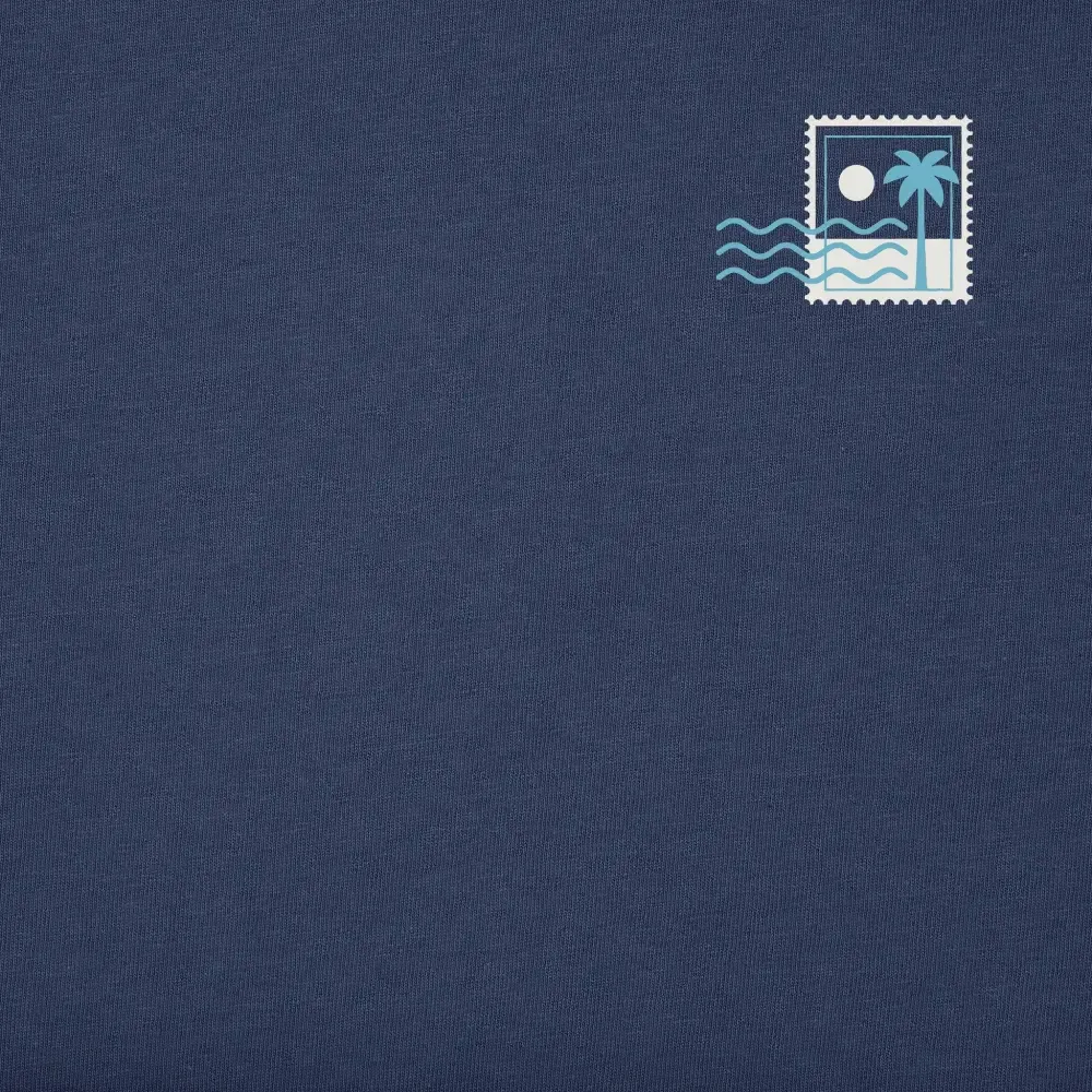 Men's Beach Stamp Short Sleeve Tee