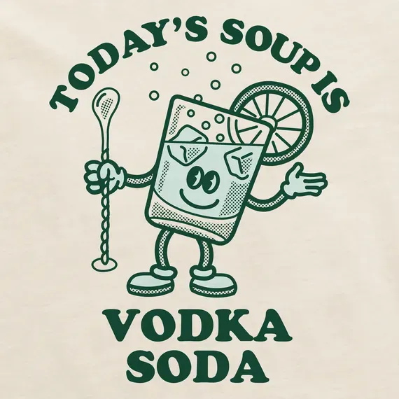 Women's Vodka Soup  Crusher Boxy Tee