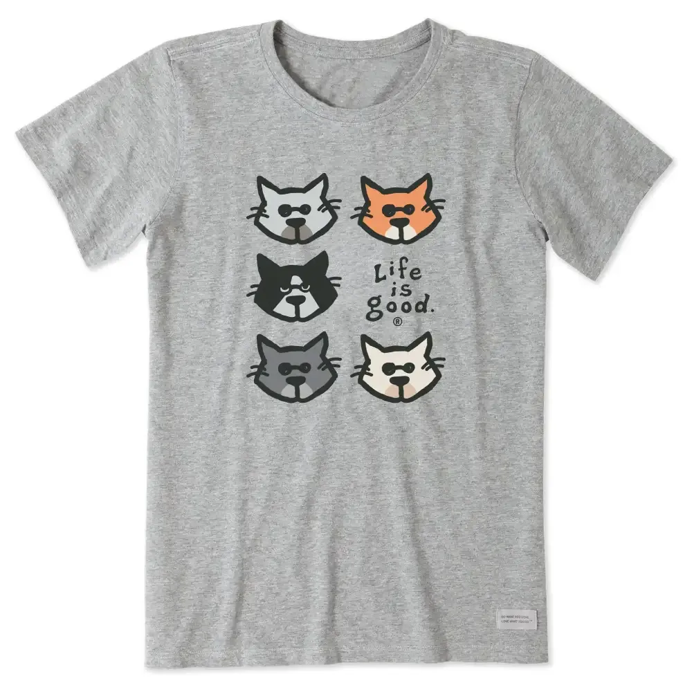 Women's Al Grid Short Sleeve Crusher Tee