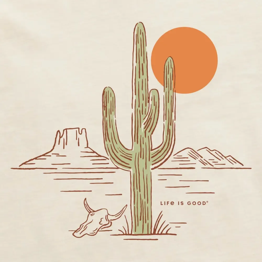 Women's Cactus Short Sleeve Crusher Boxy Tee