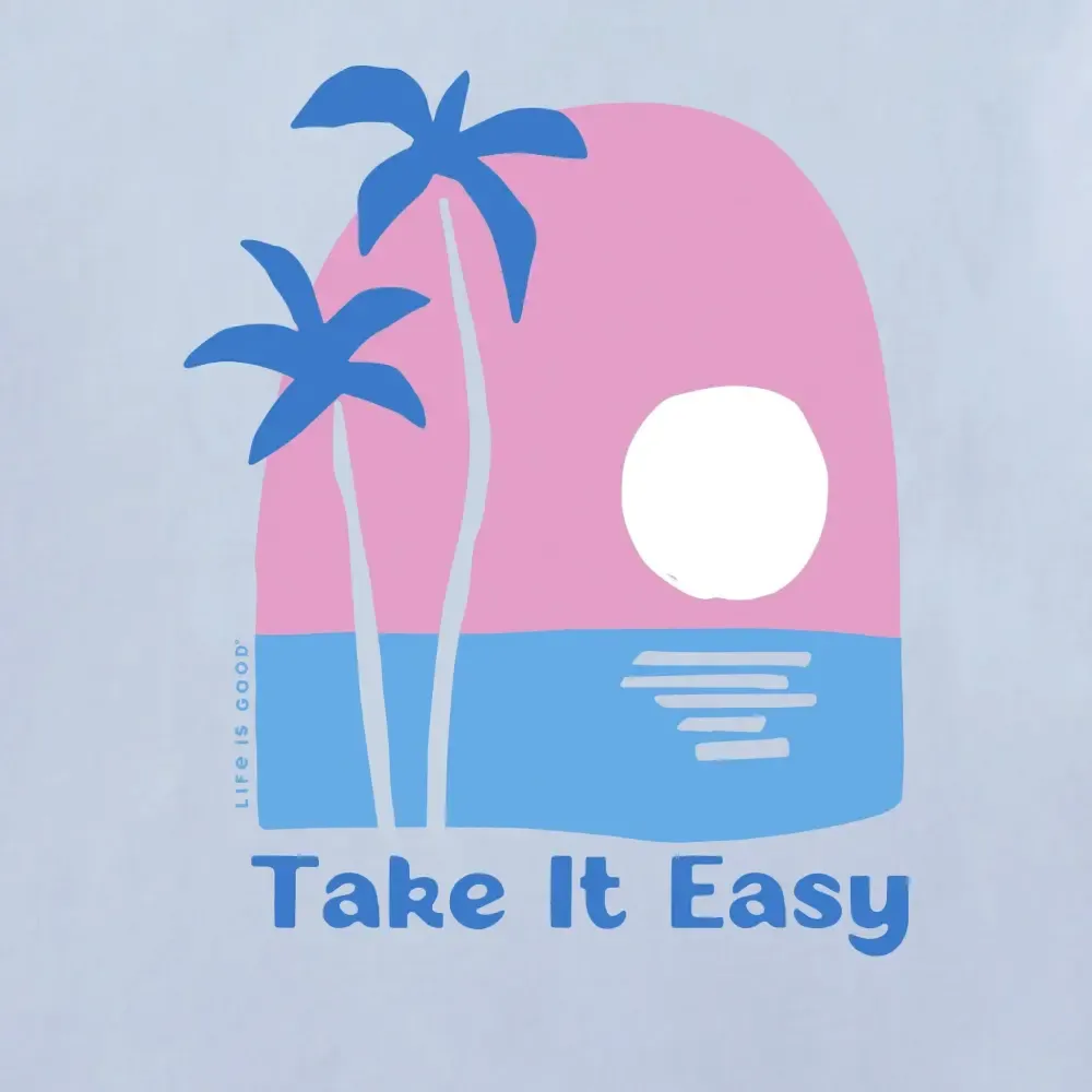 Women's Take it Easy Palms Short Sleeve Crusher Tee