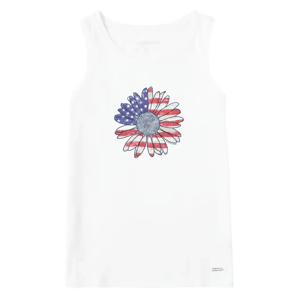 Women's America The Beautiful Daisy Crusher Tank