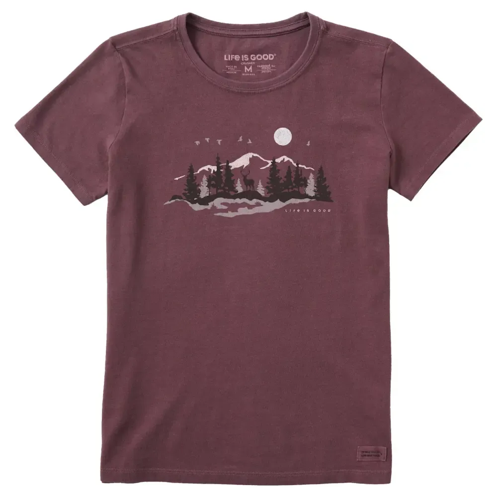 Women's Buck in the Outdoors Short Sleeve Crusher Tee
