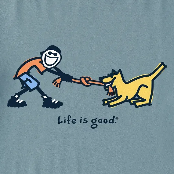 Men's Jake & Rocket Tug of War Short Sleeve  Tee