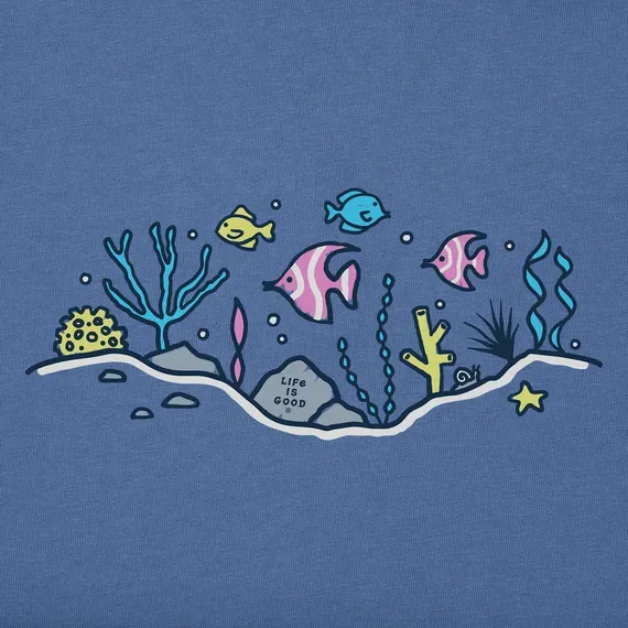 Men's Tropical Fish Vista Crusher Tee