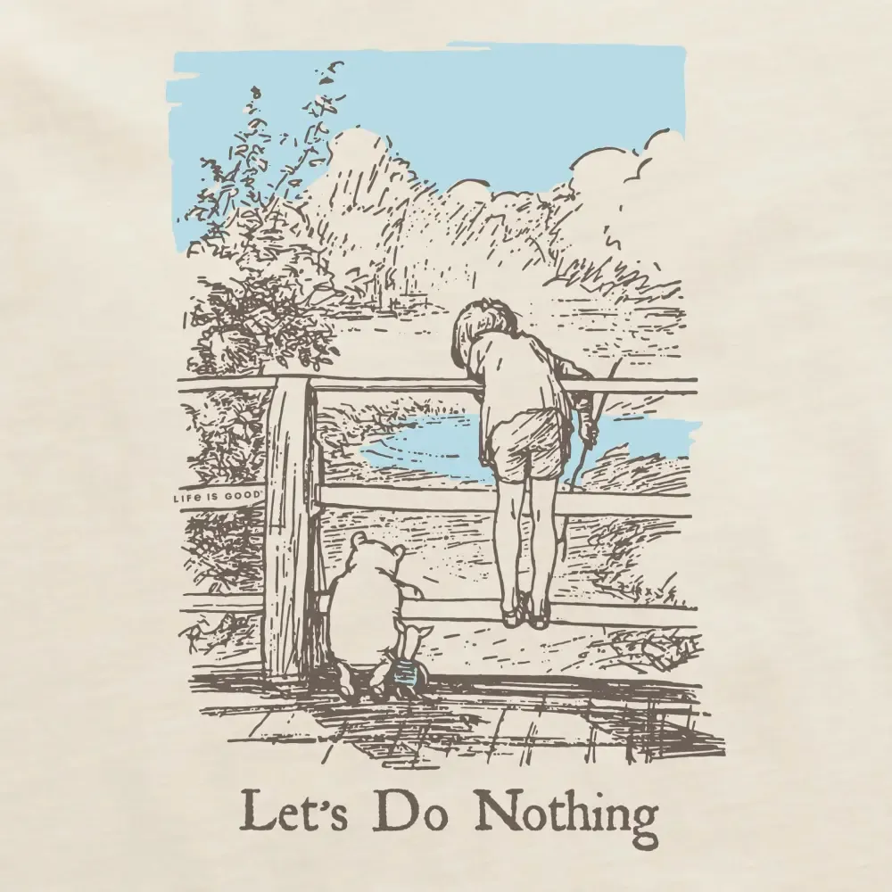 Women's Let's Do Nothing Winnie Short Sleeve Crusher Tee