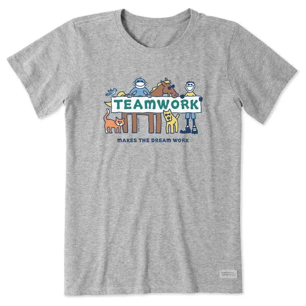 Women's Jake & Friends Teamwork Short Sleeve Tee
