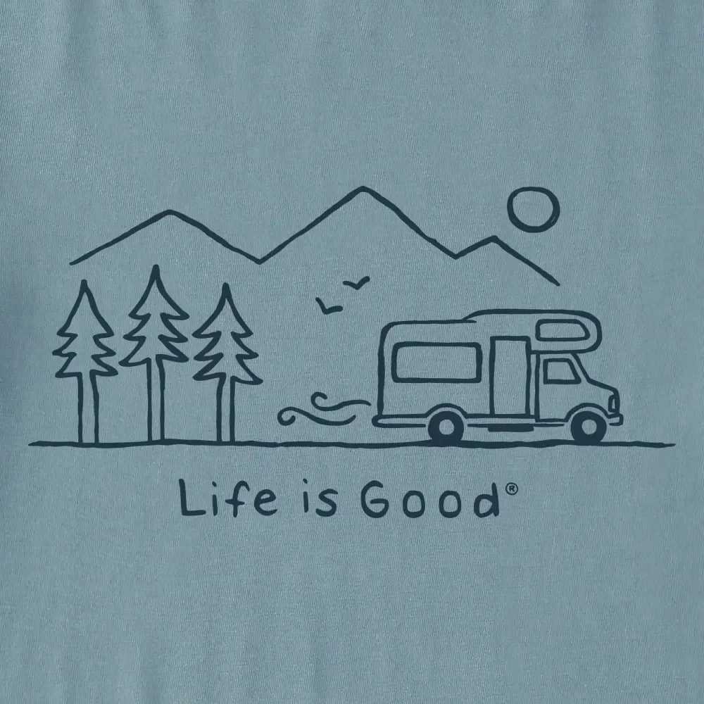 Men's RV Vista Short Sleeve Crusher Tee