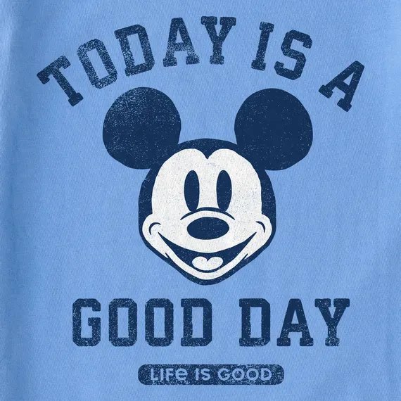 Women's Steamboat Willie Good Day Simply True Fleece Crew