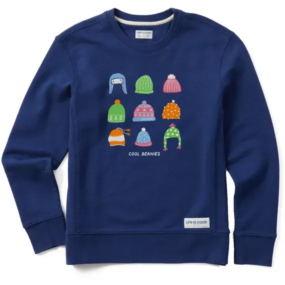 Women's Cool Beanies Simply True Fleece Crew