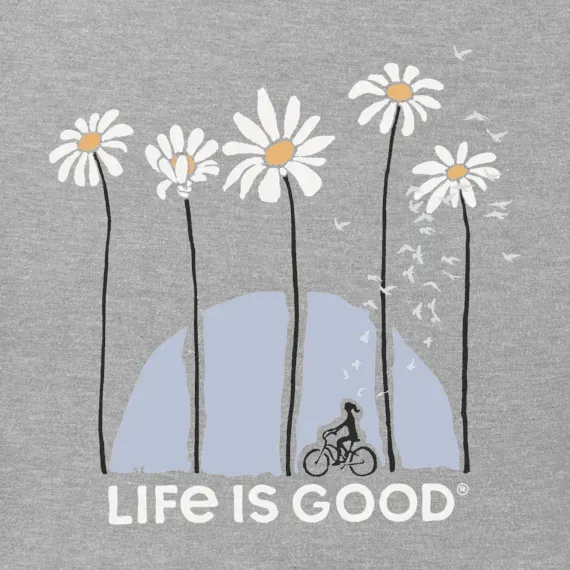 Women's Towering Daisies Bike  Crusher Vee