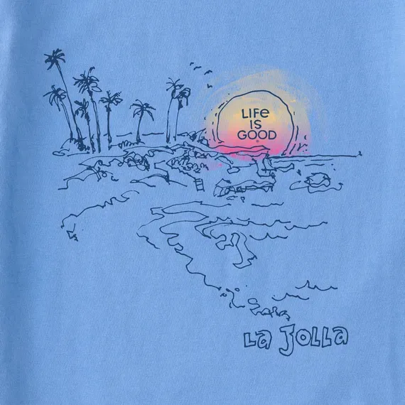 Women's Cove La Jolla Simply True Fleece Crew