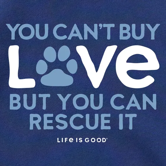 Women's You Can Rescue Love Simply True Fleece Crew
