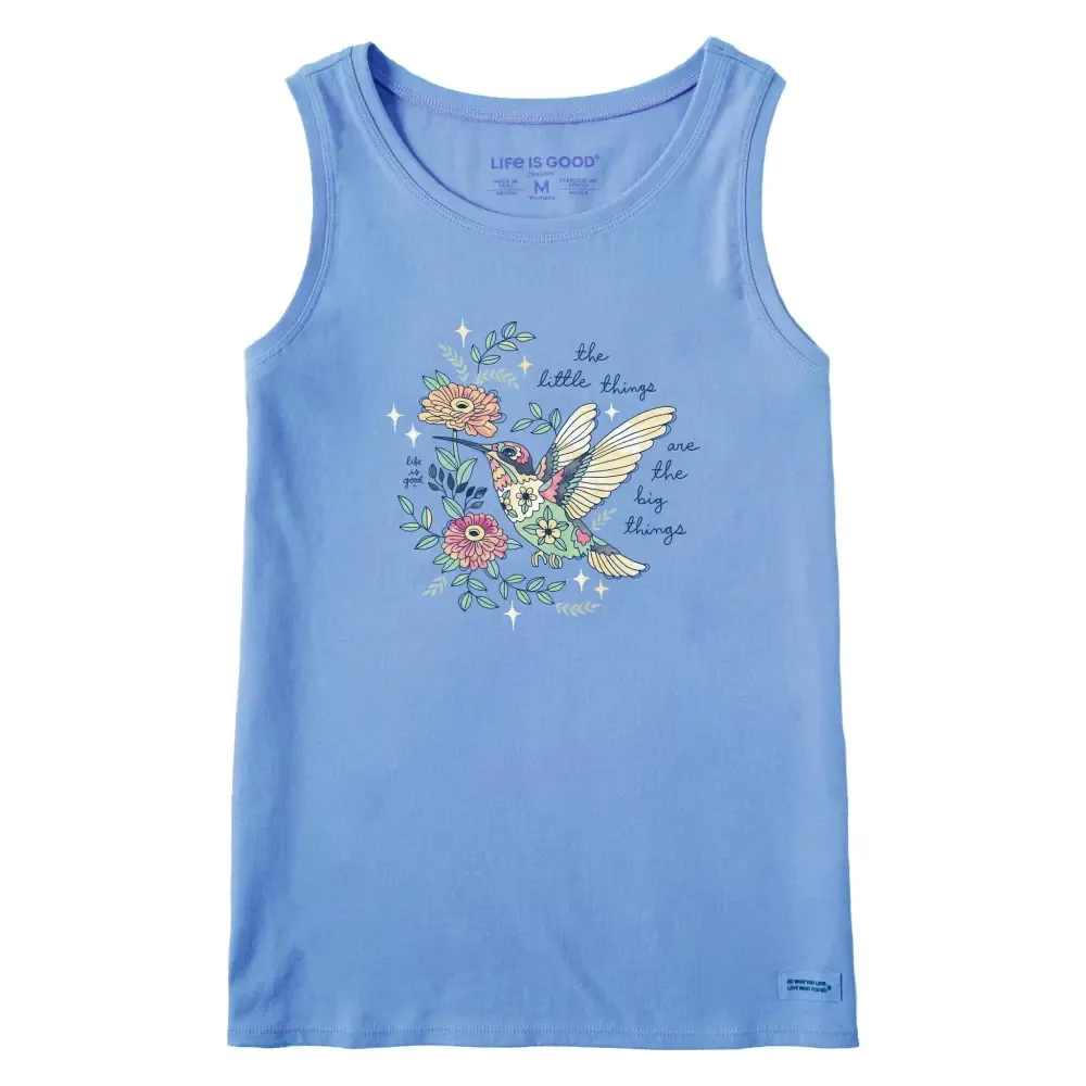 Women's Little Thing Hummingbird Crusher Tank
