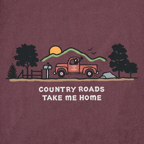 Men's Country Roads Vista  Crusher Tee