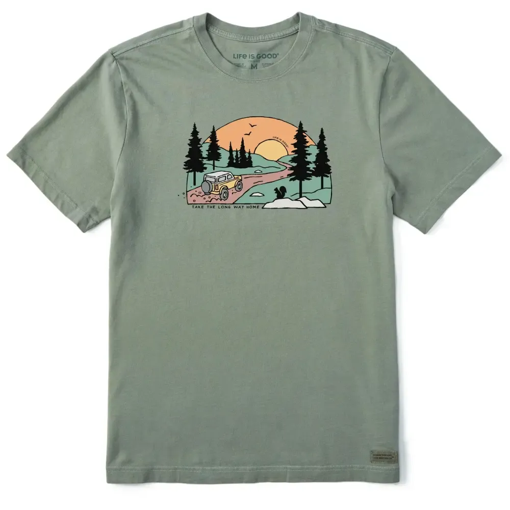 Men's Take the Long Way Home Short Sleeve Tee