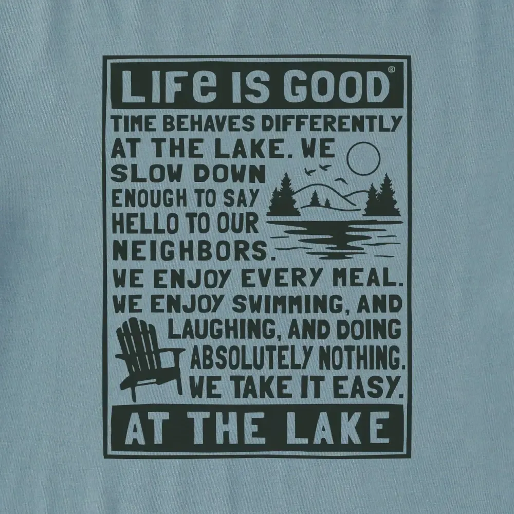 Women's Berts Lake Manifesto Short Sleeve Crusher Tee