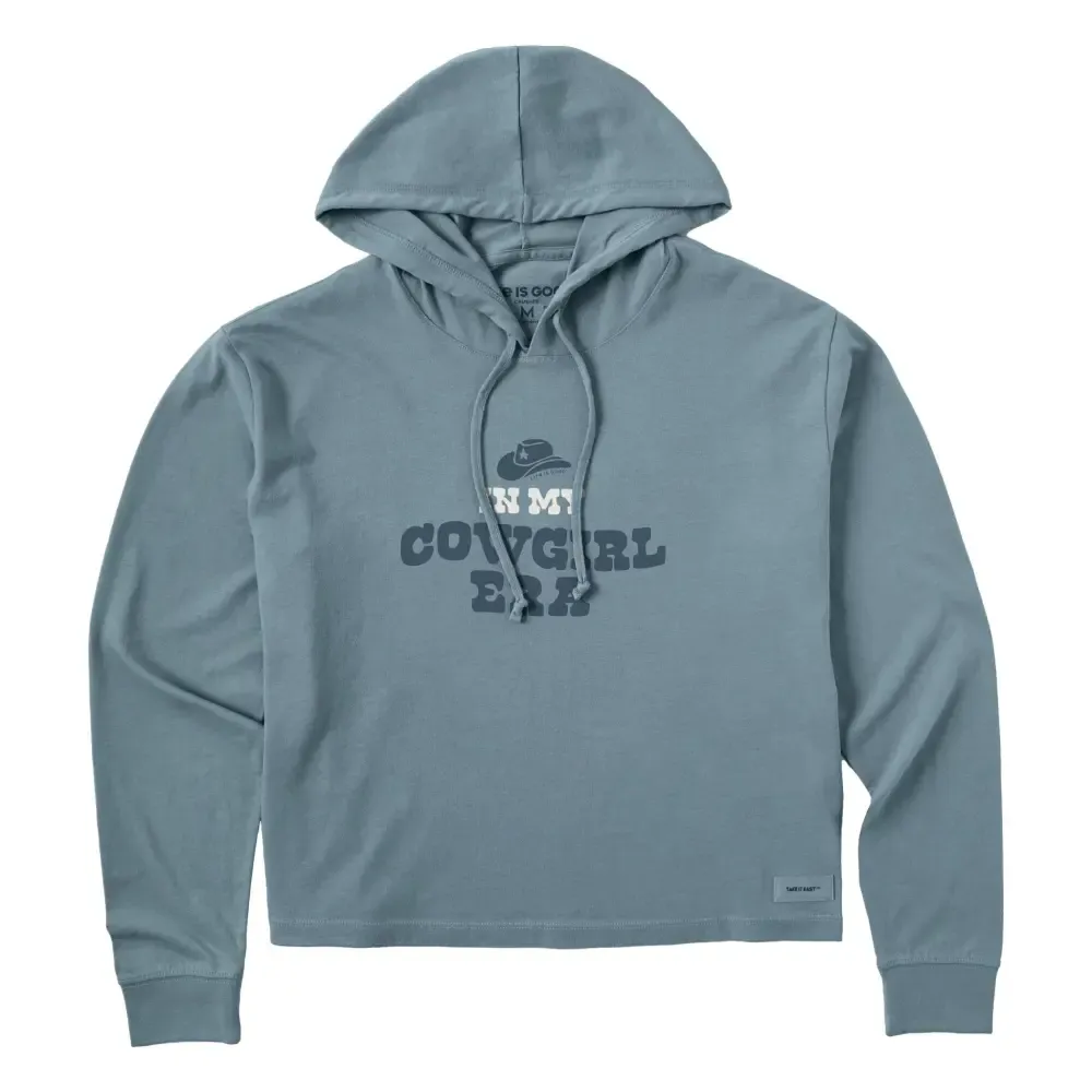 Women's In My Cowgirl Era Crusher Boxy Hoodie