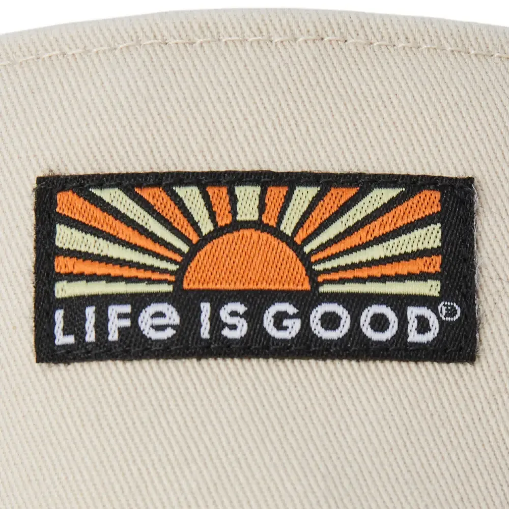 Adult Unisex Retro Sunburst Chill Cap Visor