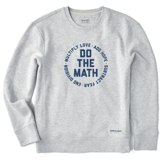 Women's LIG Do The Math Simply True Fleece Crew
