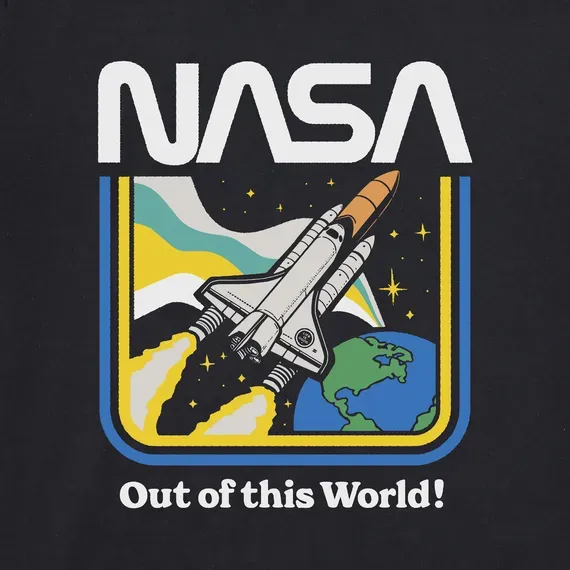 Women's NASA Out of this World  Crusher Boxy Tee