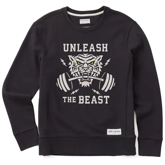 Women's Unleash the Beast Simply True Fleece Crew