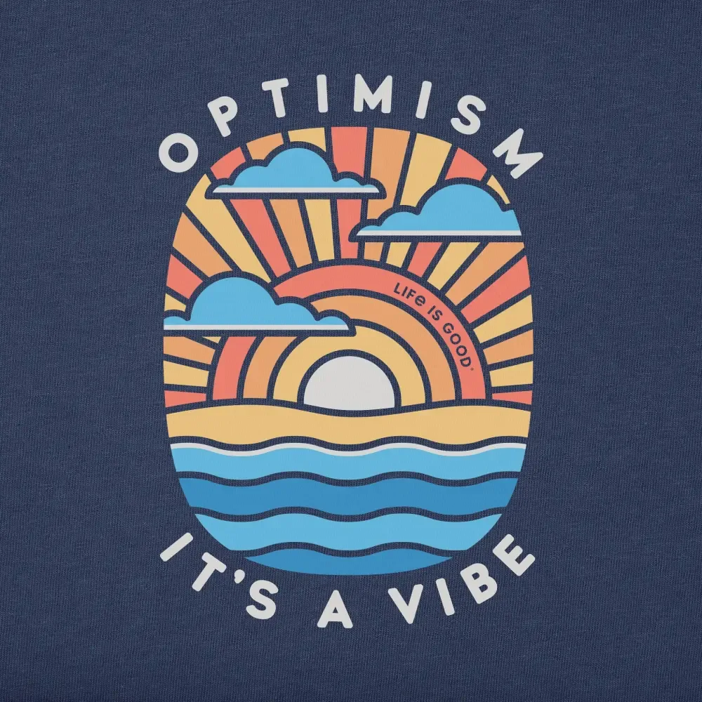 Men's Optimism It's a Vibe Short Sleeve Tee