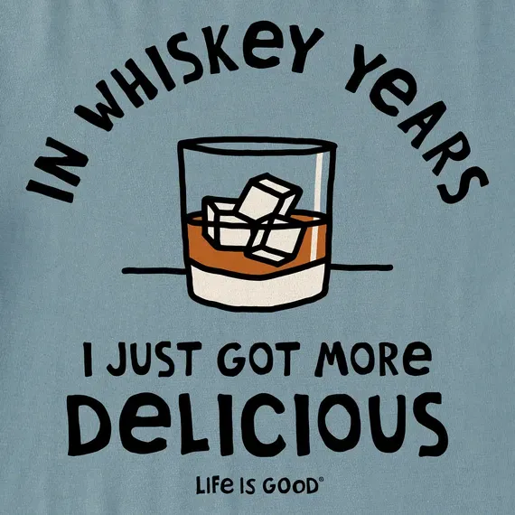 Men's Whiskey Years  Crusher Tee
