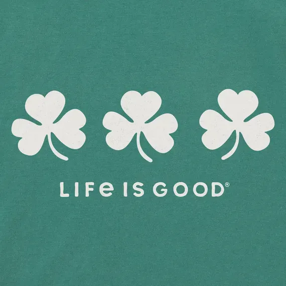 Women's Three Shamrocks Simply True Fleece Crew