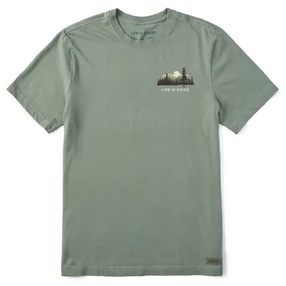 Men's Evergreen Silhouette  Crusher Tee